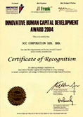 The Award Certificate